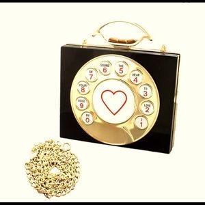 Vintage Rotary Phone Dial Clutch